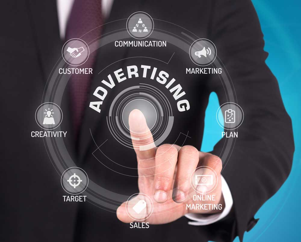 Traditional Advertising outlets like tv, radio, and print
